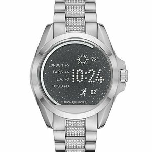 Brand New Silver Michael Kors Bradshaw Smart Watch